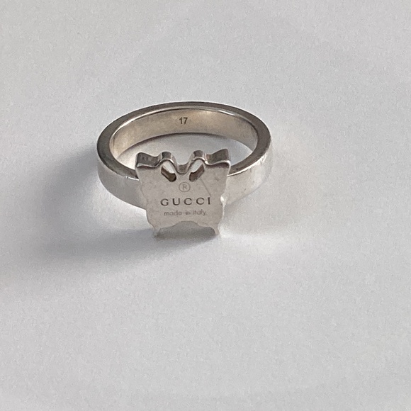 Gucci Butterfly Ring Sterling Silver - Picture 1 of 4
